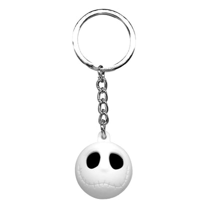 Nightmare before Christmas Ball Keychain Jack (Happy) Keyrings