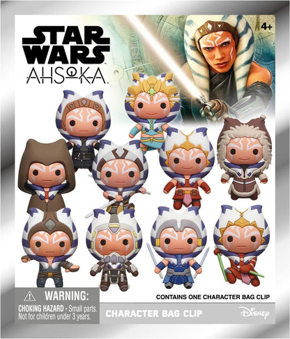 Star Wars Ahsoka 3D PVC Bag Clips Series 1 Blind Bag Display (24)
