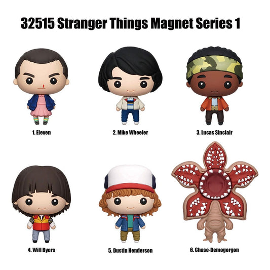 Stranger Things blind pack Series 1 Display (12) Magnets