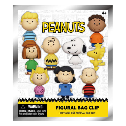 Peanuts 3D PVC Bag Clips Snoopy Series 1 Display (24) Monogram Int.