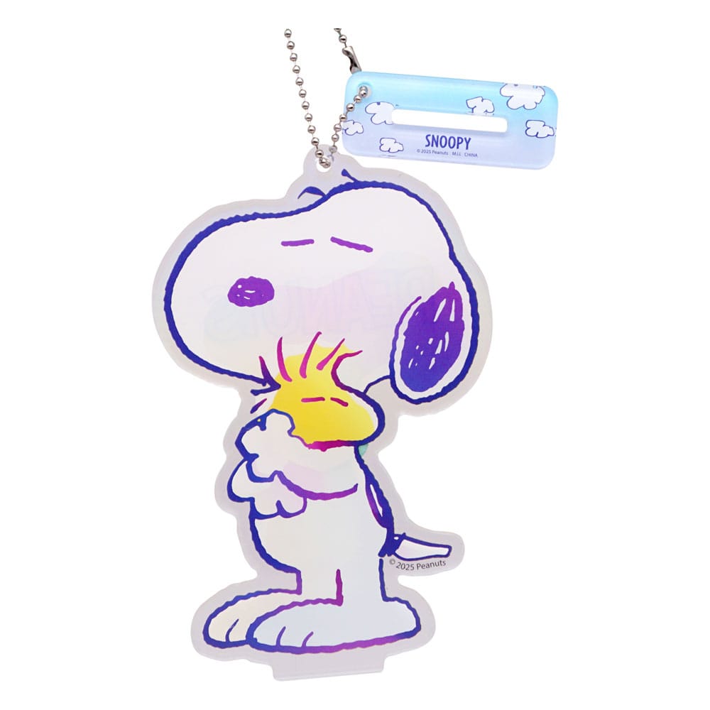 Peanuts Acrylic Bag Clips Snoopy Monogram Int.