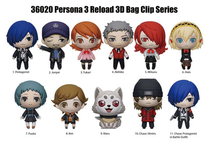Persona 3 3D Foam Bag Clips Series 1 Display (24) Monogram Int.