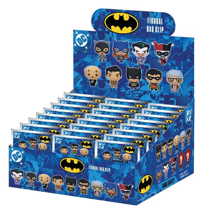Batman: The Animated Series 3D Foam Bag Clips Series 1 Display (24) Monogram Int.