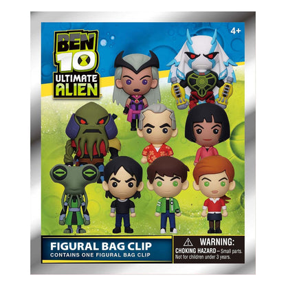 Ben 10 3D PVC Bag Clips Display (24) Monogram Int.
