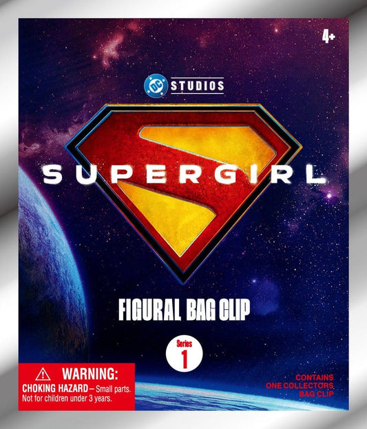 Supergirl 3D Foam Bag Clips Serie 1 Display (24) Monogram Int.