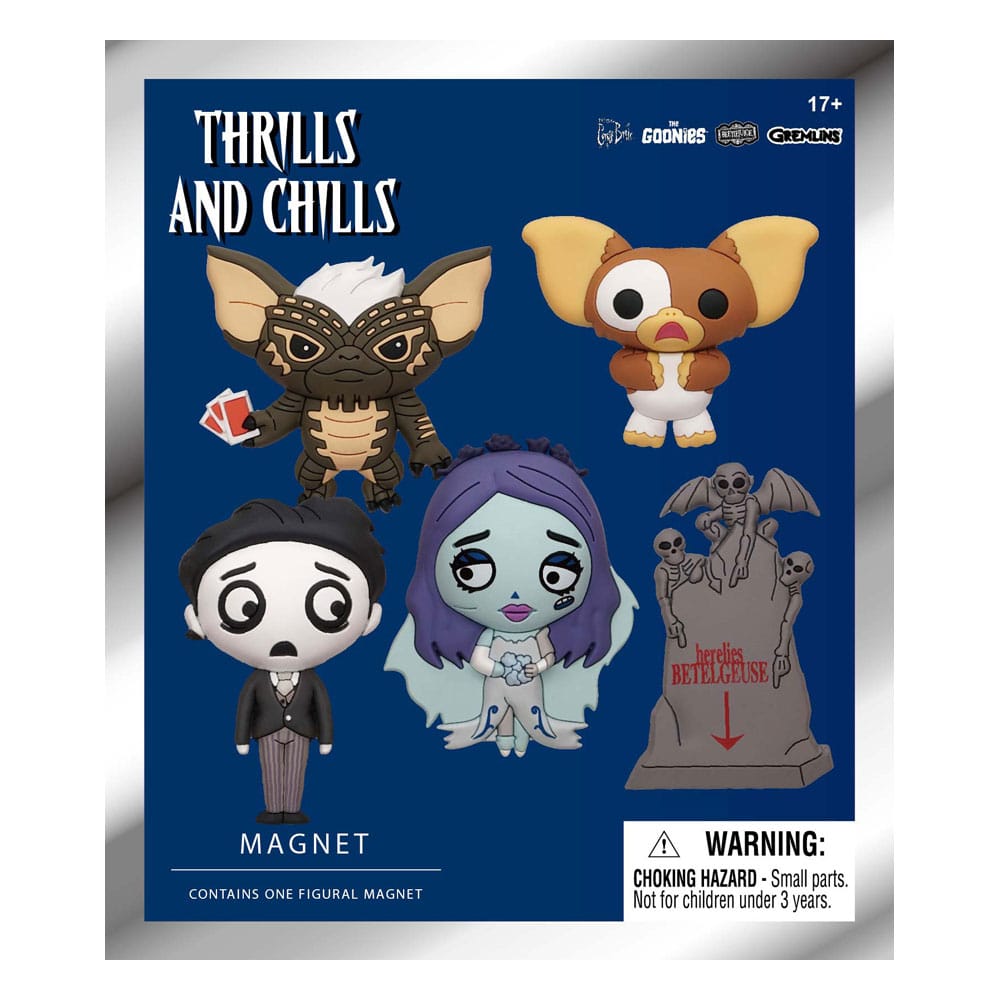 Thrills and Chills 3D 3D Magnets Series 1 Display (12) Monogram Int.