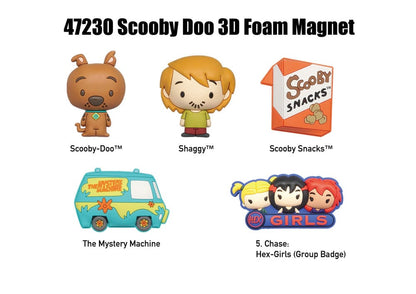 Scooby-Doo blind pack Series 1 Display (12) Magnets