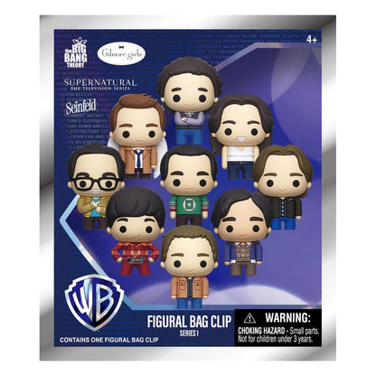 Warner Brothers TV 3D PVC Bag Clips Series 1 Display (24) Monogram Int.