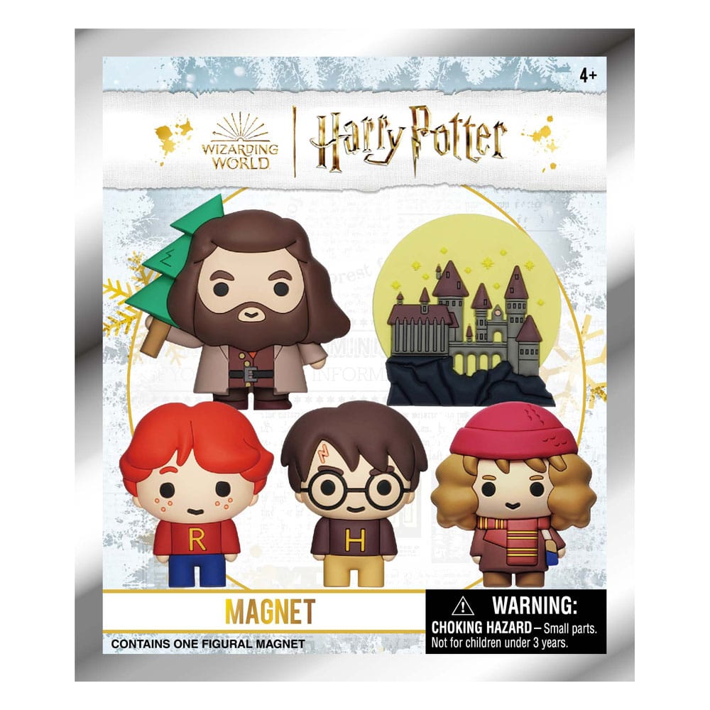 Harry Potter 3D Magnets Christmas Series Display (12) Monogram Int.