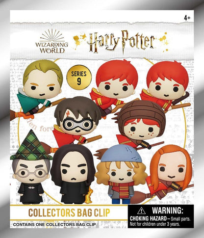 Harry Potter 3D Foam Bag Clips Series 9 Display (24) Monogram Int.
