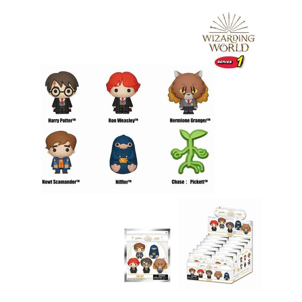 Harry Potter - Wizarding World - 3D Magnets Series 1 - 1 Blind Bag - [New]