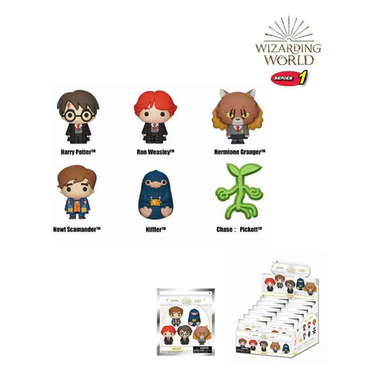 Harry Potter - Wizarding World - 3D Magnets Series 1 - 1 Blind Bag - [New]