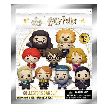 Harry Potter 3D PVC Bag Clips Series 12 Display (24) Monogram Int.