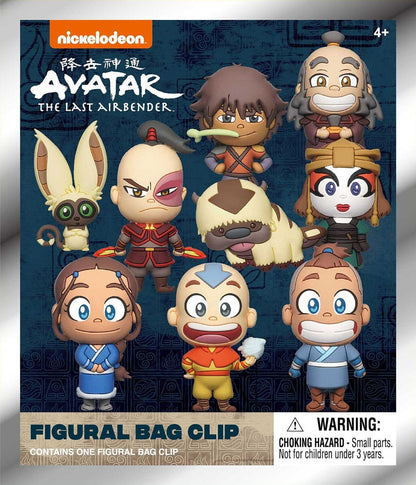 Avatar: The Last Airbender 3D PVC Bag Clips Series 1 Display (24) Monogram Int.