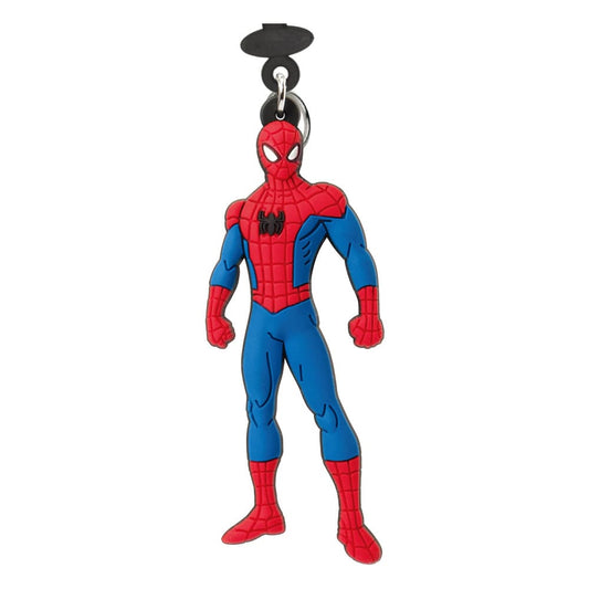 Marvel Spiderman Soft Touch PVC Bag Clip Spiderman Keyrings
