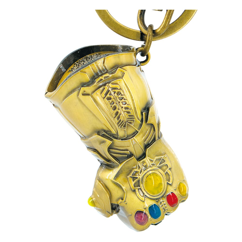 Marvel Metal Keychain Infinity Gauntlet Monogram Int.