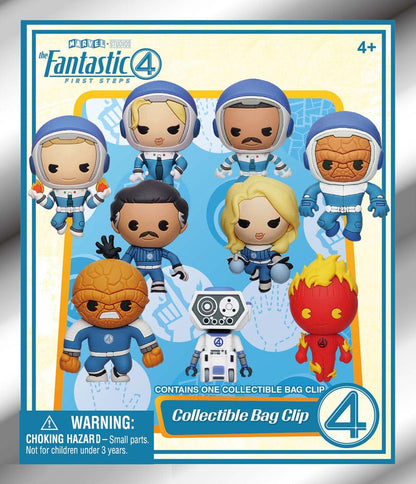 Fantastic Four 3D PVC Bag Clips Movie Display (24) Monogram Int.