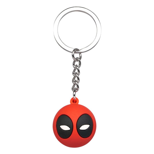 Marvel Ball Keychain Deadpool Keyrings