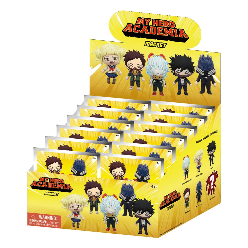 My Hero Academia Magnets blind pack Series 1 Display (12) Magnets