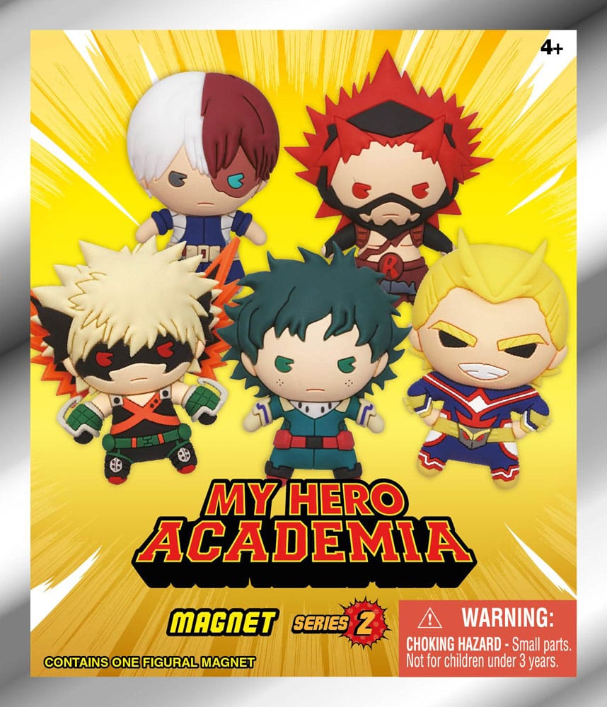 My Hero Academia 3D Magnets Series 2 Display (12) - FanofThings.co.uk