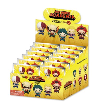 My Hero Academia 3D Magnets Series 2 Display (12) - FanofThings.co.uk