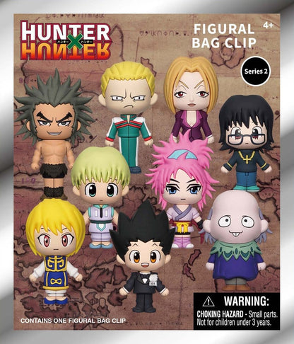 Hunter × Hunter 3D Foam Bag Clips Series 2 Display (24) Monogram Int.