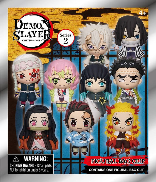 Demon Slayer: Kimetsu no Yaiba PVC Bag Clips Series 2 Display (24)