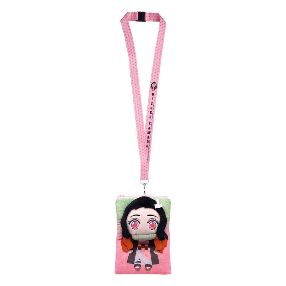 Demon Slayer: Kimetsu no Yaiba Lanyard Nezuko Deluxe with Pouch Card Holder Monogram Int.