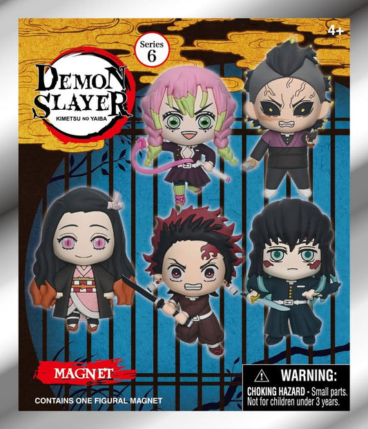 Demon Slayer 3D Foam Magnets Series 6 Blind Bag Display (12)