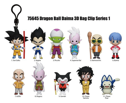 Dragon Ball Daima 3D PVC Bag Clips Series 1 Blind Bag Display (24)