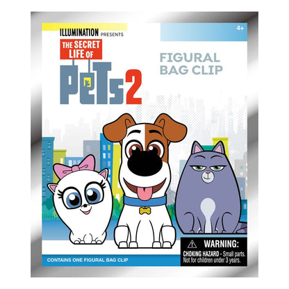 The Secret Life of Pets 3D PVC Bag Clips  Series 1 Display (24) Monogram Int.