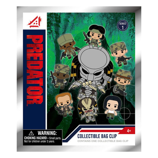 Predators 3D Foam Bag Clips Series 1 Display (24) Monogram Int.