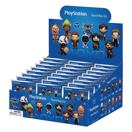Playstation 3D Foam Bag Clips Series 1 Display (24) Monogram Int.