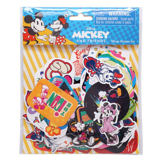 Disney Stickers Set 100-Pack Mickey & Minnie Monogram Int.