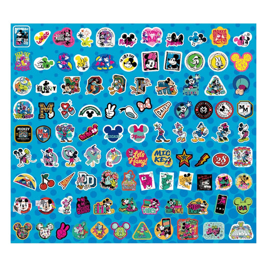 Mickey & Friends Sticker set 100 pieces Assortment (20) Monogram Int.