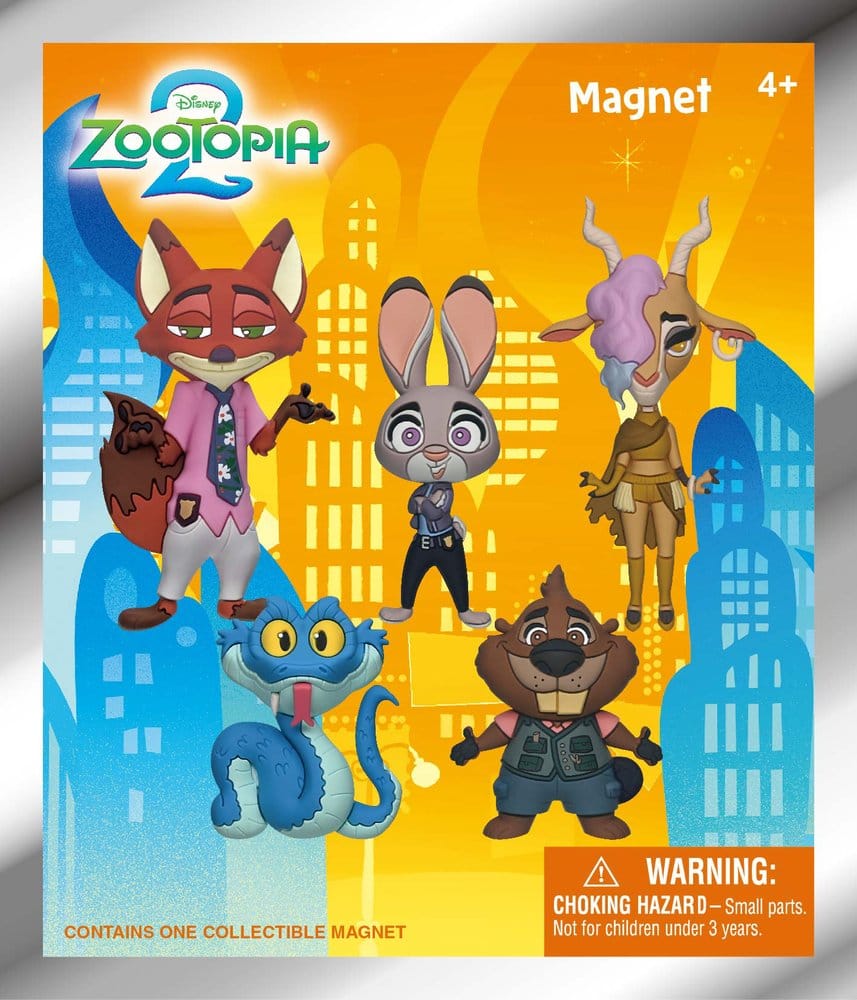 Zootopia 2 Magnets blind pack Series 1 Display (12) Monogram Int.