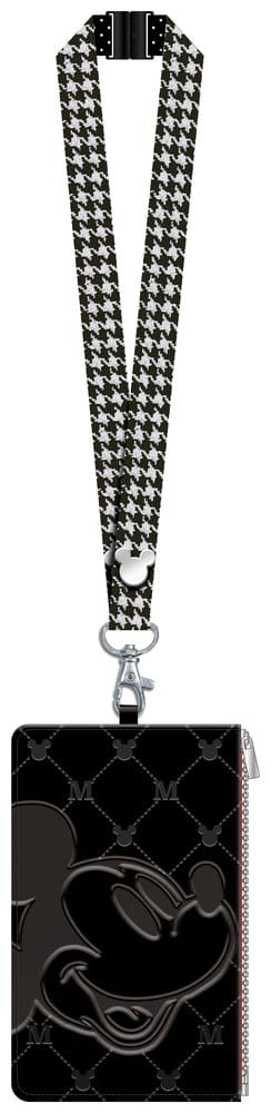 Mickey Mouse Lanyard with Pouch Passport Holder Monogram Int.