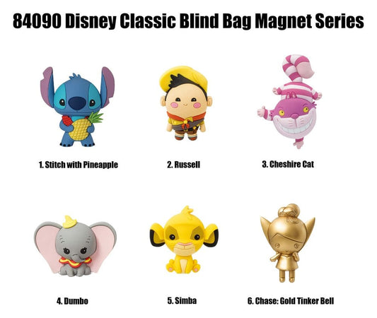 Disney Classic Magnets Blind Box Assortment Series 1 (12)
