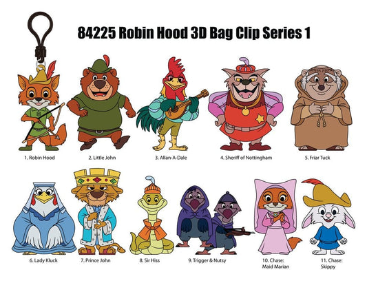 Robin Hood 3D PVC Bag Clips Series 79 Blind Bag Display (24)