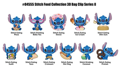 Lilo & Stitch 3D Foam Bag Clips Series 8 Display (24) Monogram Int.