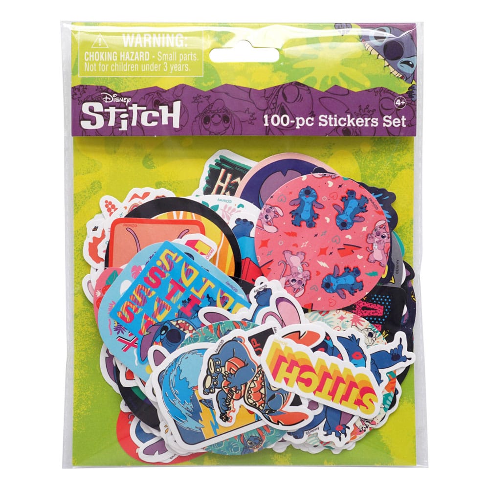 Lilo & Stitch Sticker set 100 pieces Assortment (20) Monogram Int.