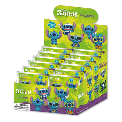 Lilo & Stitch 3D 3D Magnets Series 2 Display (12) Monogram Int.