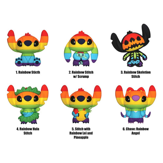 Lilo & Stitch 3D Magnets Series 4 Display (12) Magnets