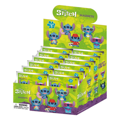 Lilo & Stitch 3D Magnets Stitch Series 5 Blind Pack Display (12) Magnets
