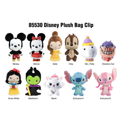 Disney Plush Bag Clips Display (24) Monogram Int.