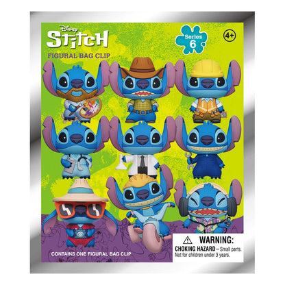 Lilo & Stitch 3D PVC Bag Clips Series 6 Display (24) Monogram Int.