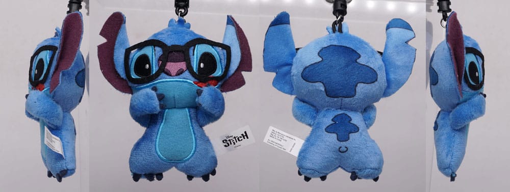 Lilo & Stitch Plush Bag Clips Stitch Display (24) Monogram Int.