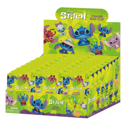 Lilo & Stitch 3D PVC Bag Clips Stitch Charm Display (24) Monogram Int.