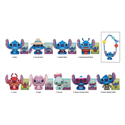 Lilo & Stitch 3D PVC Bag Clips Stitch Charm Display (24) Monogram Int.