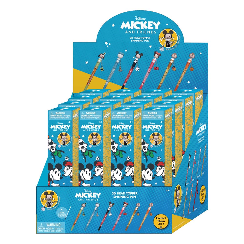 Micky and Friends 3D Head Topper Spinning Pen Monogram Int.